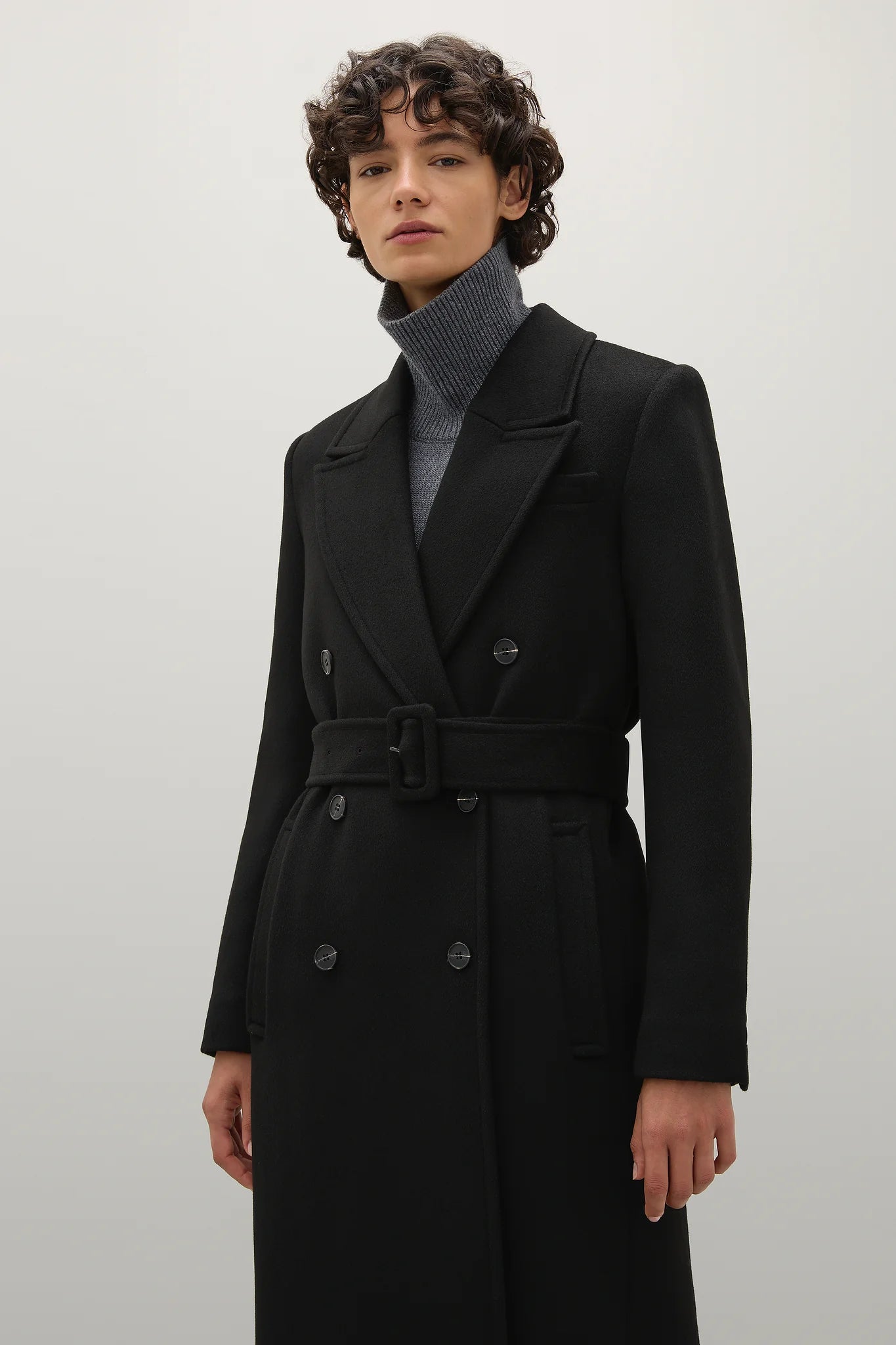 A Emery Kenner Coat in Black