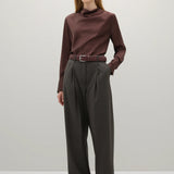 A Emery Aitken Shirt in Bordeaux