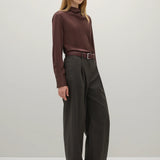 A Emery Aitken Shirt in Bordeaux