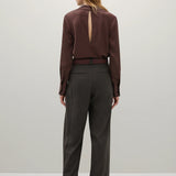 A Emery Aitken Shirt in Bordeaux