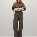 A Emery Estee Bias Pant Parachute in Ash