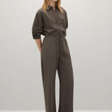 A Emery Estee Bias Pant Parachute in Ash