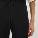A Emery Estee Bias Pant ln Matte in Black