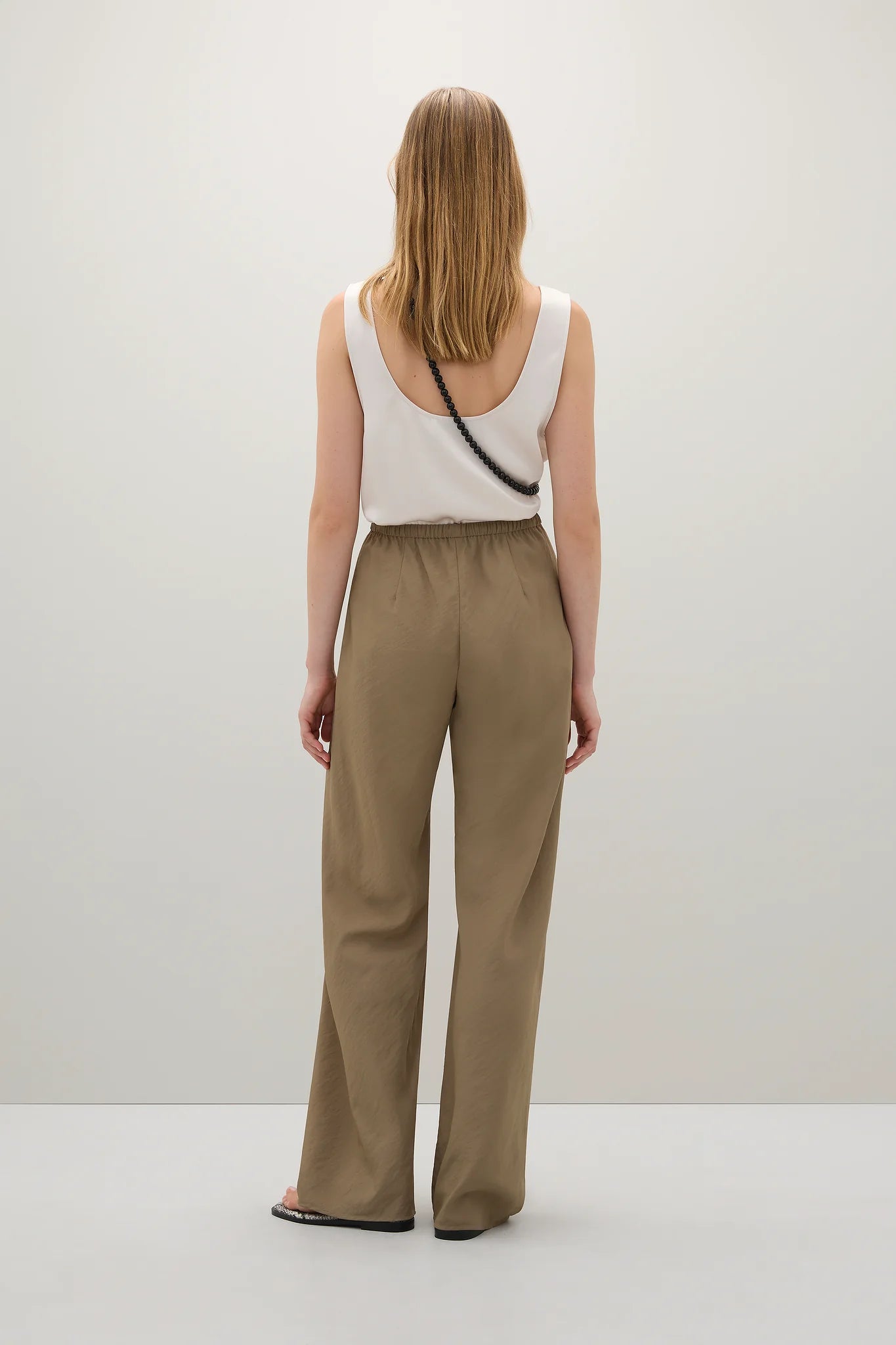 A Emery Estee Bias Pant Parachute in Ash