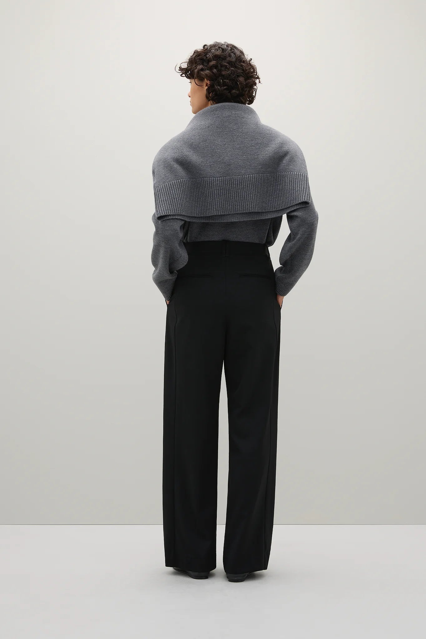 A Emery Goddard Pant in Black