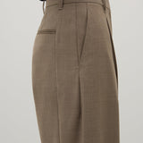 A Emery Goddard Pant in Flax Melange