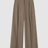 A Emery Goddard Pant in Flax Melange