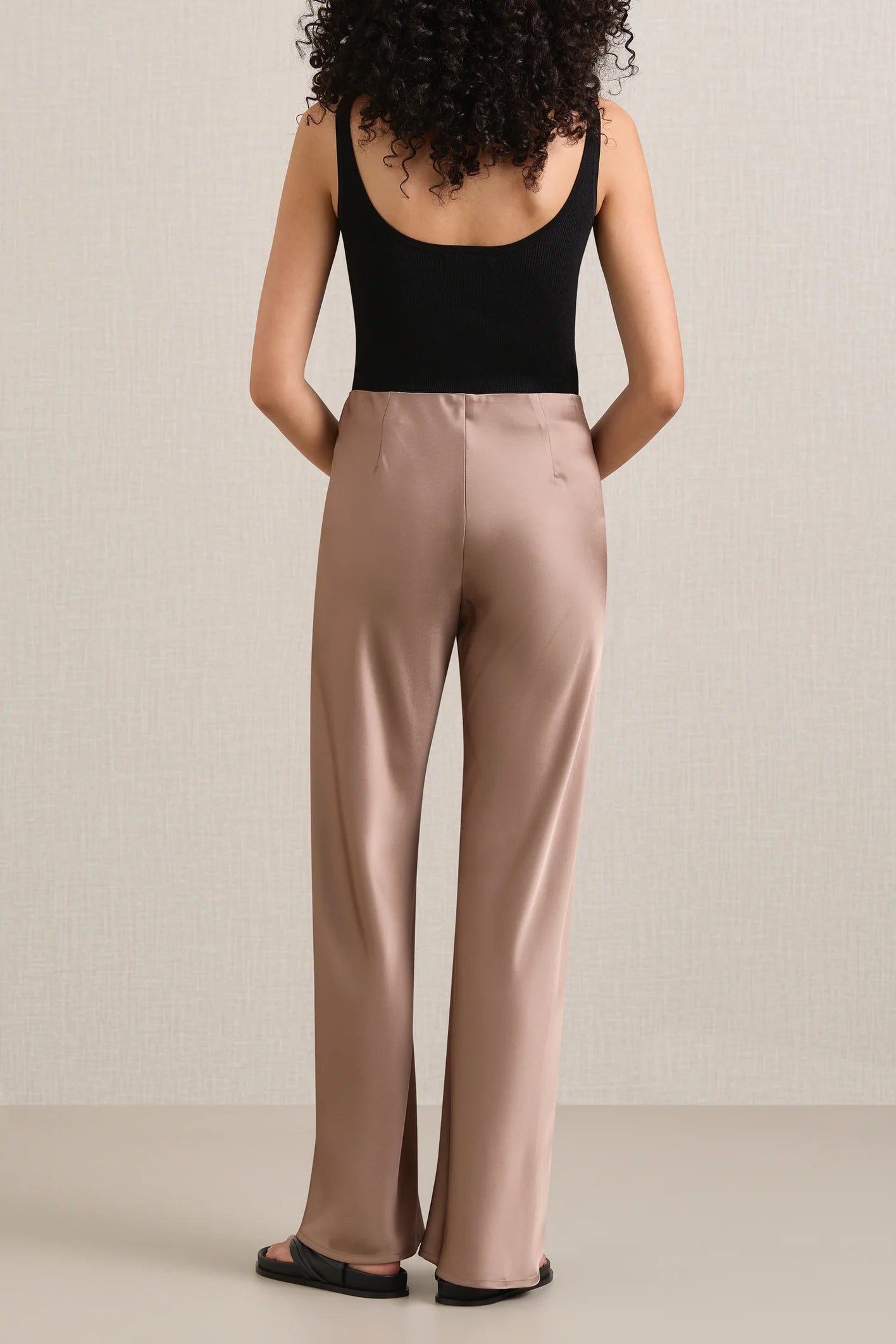 A Emery Myrna Pant in Mocha