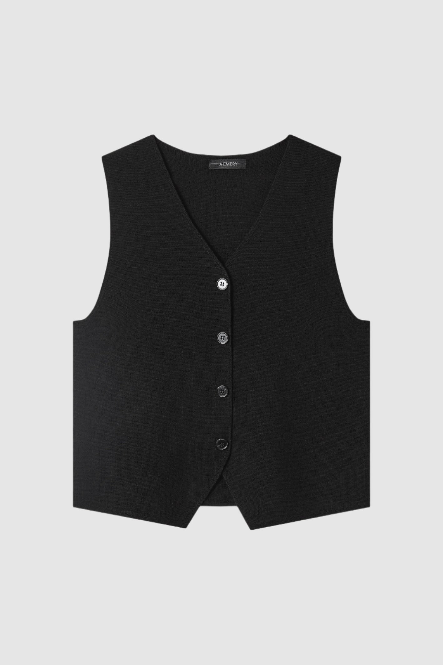 A Emery Nelson Vest in Black