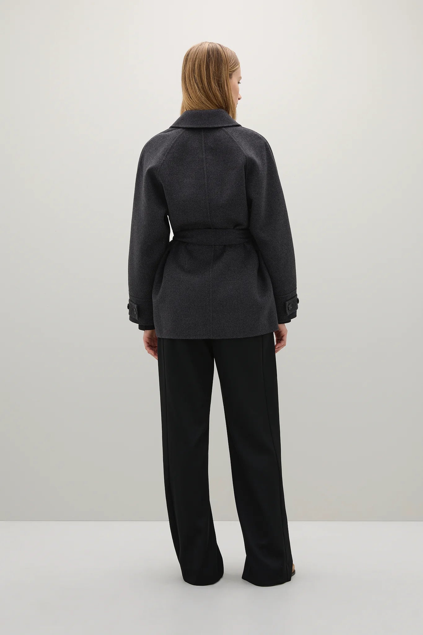 A Emery Wilder Jacket in Charcoal Melange