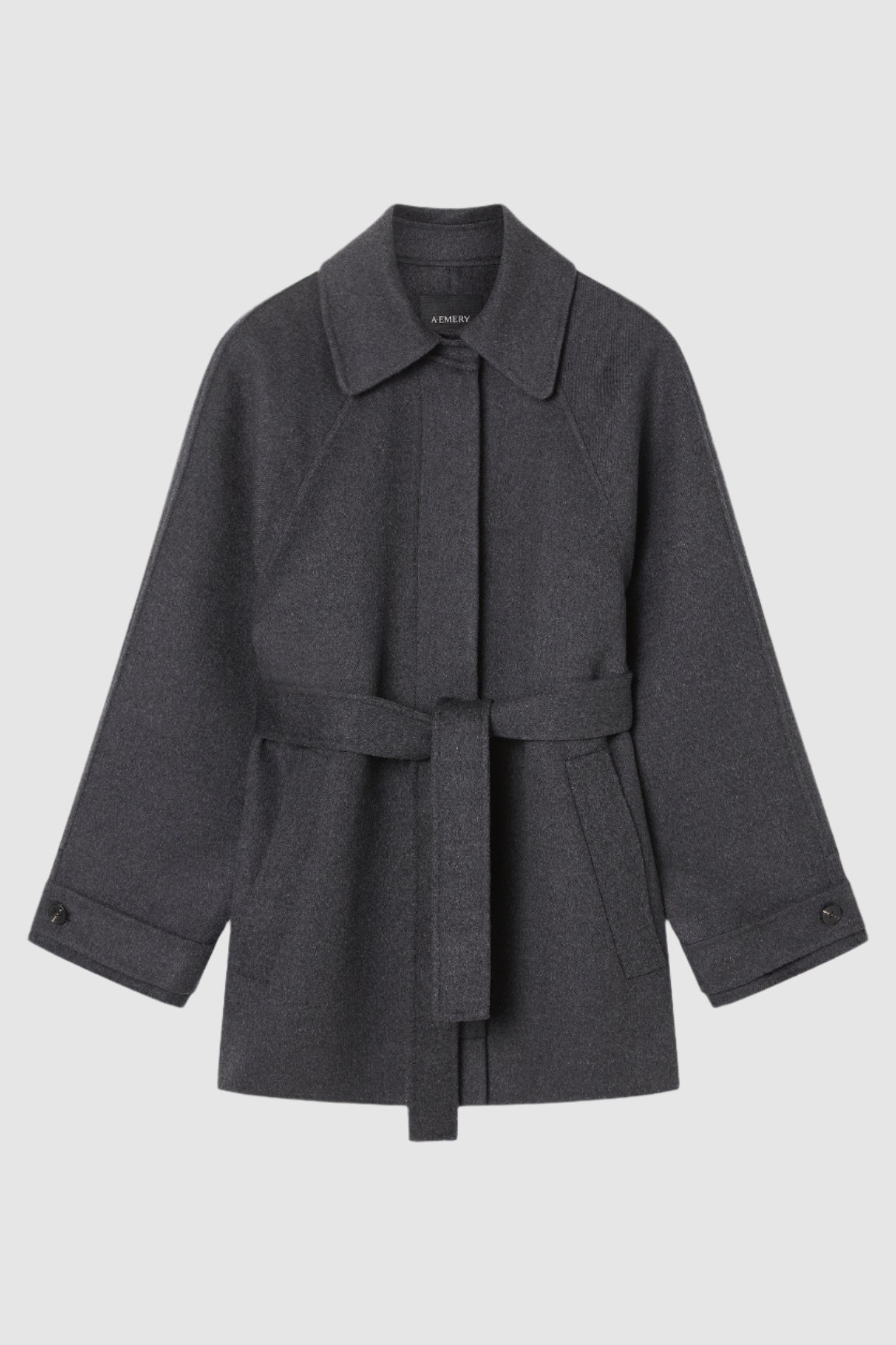 A Emery Wilder Jacket in Charcoal Melange