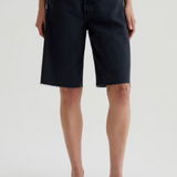 AG Jeans Hattie Short in Sulfur Black