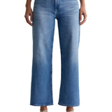 AG Jeans Saige Wide Leg Crop in Oceanic