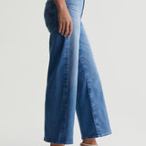 AG Jeans Saige Wide Leg Crop in Oceanic