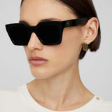 Anine Bing Indio Sunglasses in Black