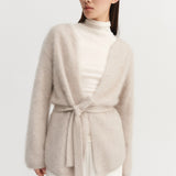 Almada Aria Cardigan in Taupe