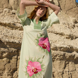 Aston Studio Bridget Dress in Meadow Phalae