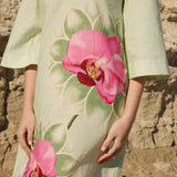 Aston Studio Bridget Dress in Meadow Phalae