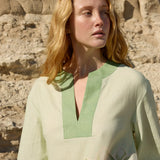 Aston Studio Bridget Dress in Meadow Phalae