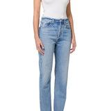 Agolde 90's Pinch Waist High Rise Jean in Infinite