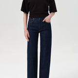 Agolde Harper Mid Rise Relaxed Straight Jean in Reissue
