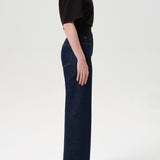 Agolde Harper Mid Rise Relaxed Straight Jean in Reissue