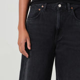 Agolde Low Curve Jean in Black Tar