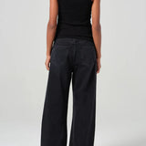 Agolde Low Curve Jean in Black Tar
