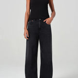 Agolde Low Curve Jean in Black Tar