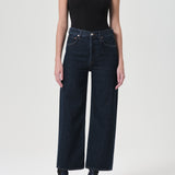 Agolde Ren High Rise Wide Leg in Polished