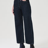 Agolde Ren High Rise Wide Leg in Polished
