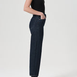 Agolde Ren High Rise Wide Leg in Polished