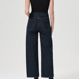 Agolde Ren High Rise Wide Leg in Polished
