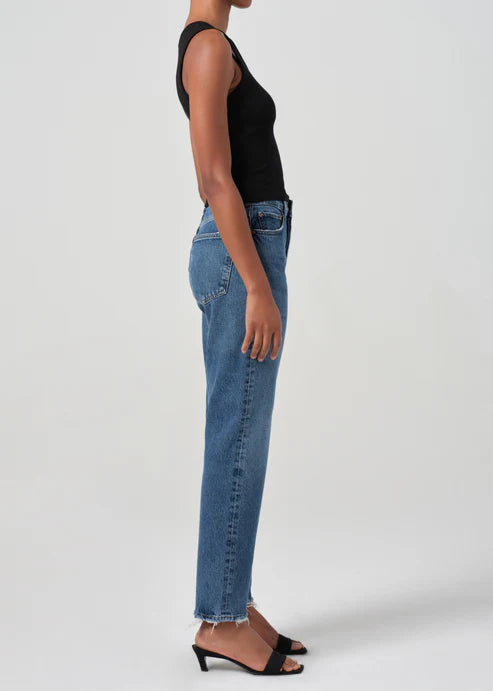 Agolde 90's Pinch Waist High Rise Jean in Range