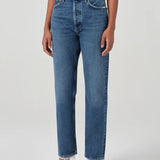 Agolde 90's Pinch Waist High Rise Jean in Range