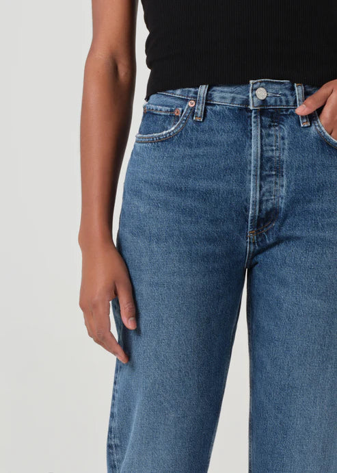 Agolde 90's Pinch Waist High Rise Jean in Range