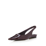 Alias Mae Hazel Slingback in Burgundy Crinkle Patent