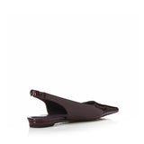 Alias Mae Hazel Slingback in Burgundy Crinkle Patent