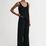 Almada Bea Crepe Pant in Black