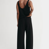 Almada Bea Crepe Pant in Black