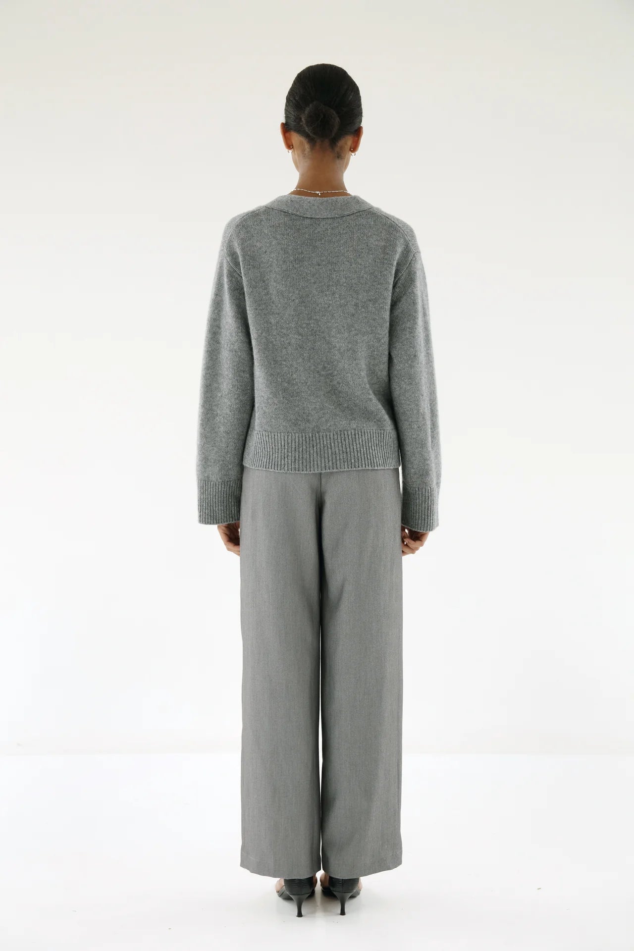 Almada Beja Cardigan in Grey