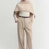 Almada Micha Double Scarf in Sand