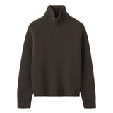 Almada Nola Turtleneck Sweater in Chocolate