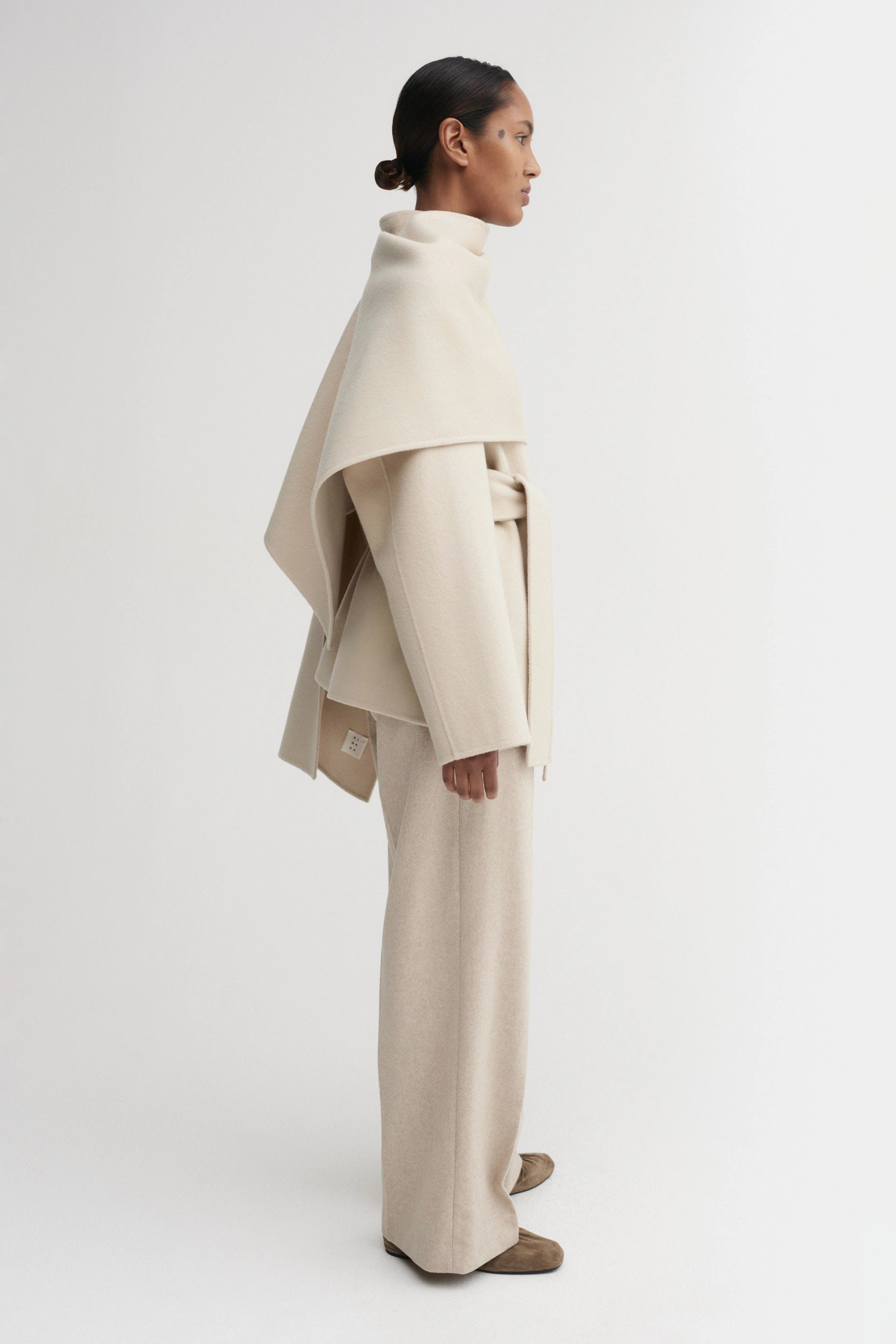 Almada Noorie Double Coat in Sand