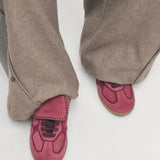 Alohas Tb 490 Club Suede Leather Sneaker in Raspberry