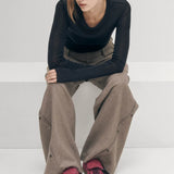 Alohas Tb 490 Club Suede Leather Sneaker in Raspberry