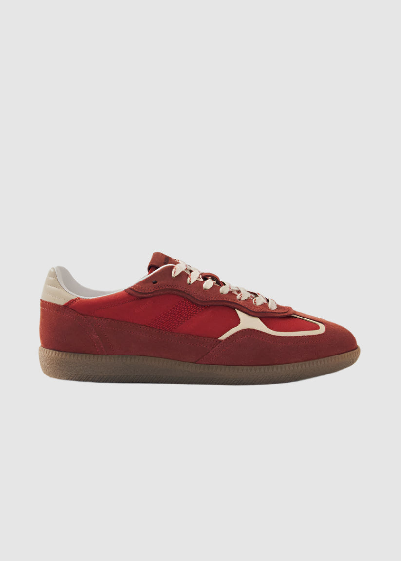 Alohas Tb.490 Rife Sheen Leather Sneaker in Red