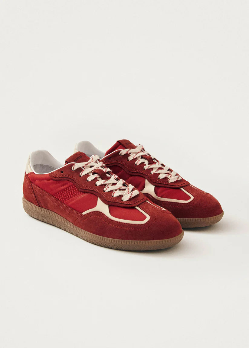 Alohas Tb.490 Rife Sheen Leather Sneaker in Red