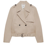 Anine Bing Greer Jacket in Oatmeal