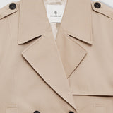 Anine Bing Greer Jacket in Oatmeal